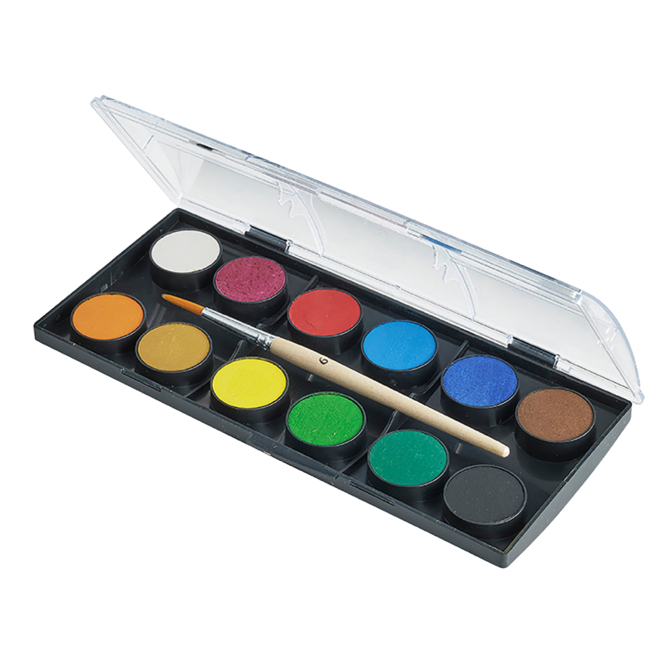 Faber Castell Suluboya Redline Küçük Boy 12 Renk 125011