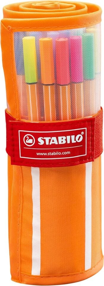 Stabilo Point 88 Keçeli Kalem Roller  Set  25+5 Neon Renk  8830­2