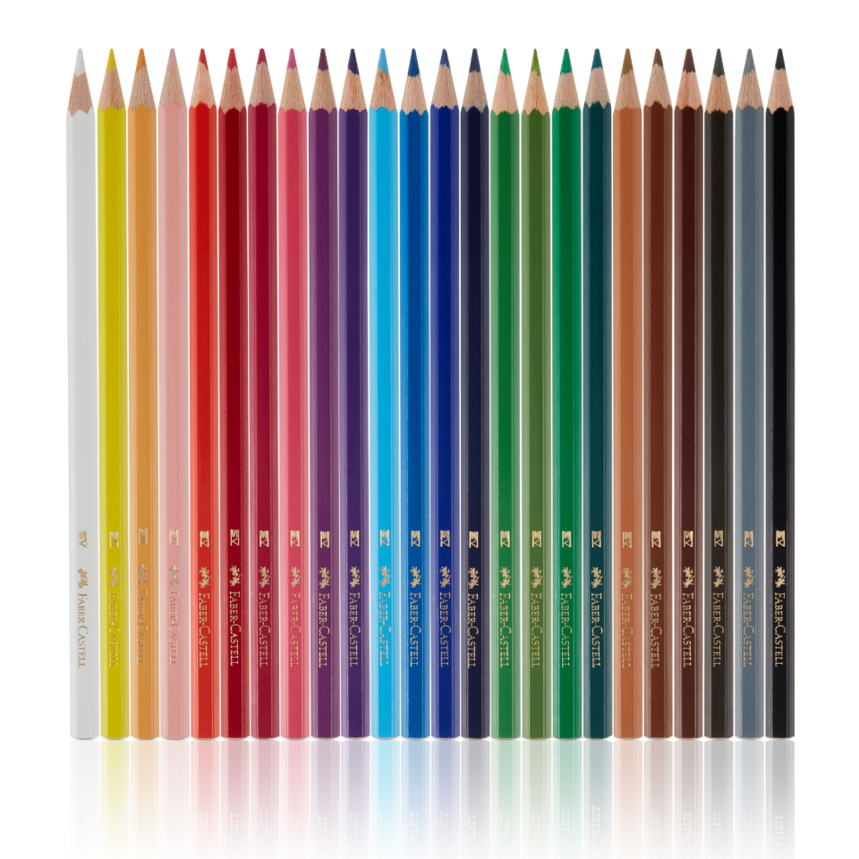 Faber Castell Kuruboya 24 Renk Tamboy Karton Kutu 116324