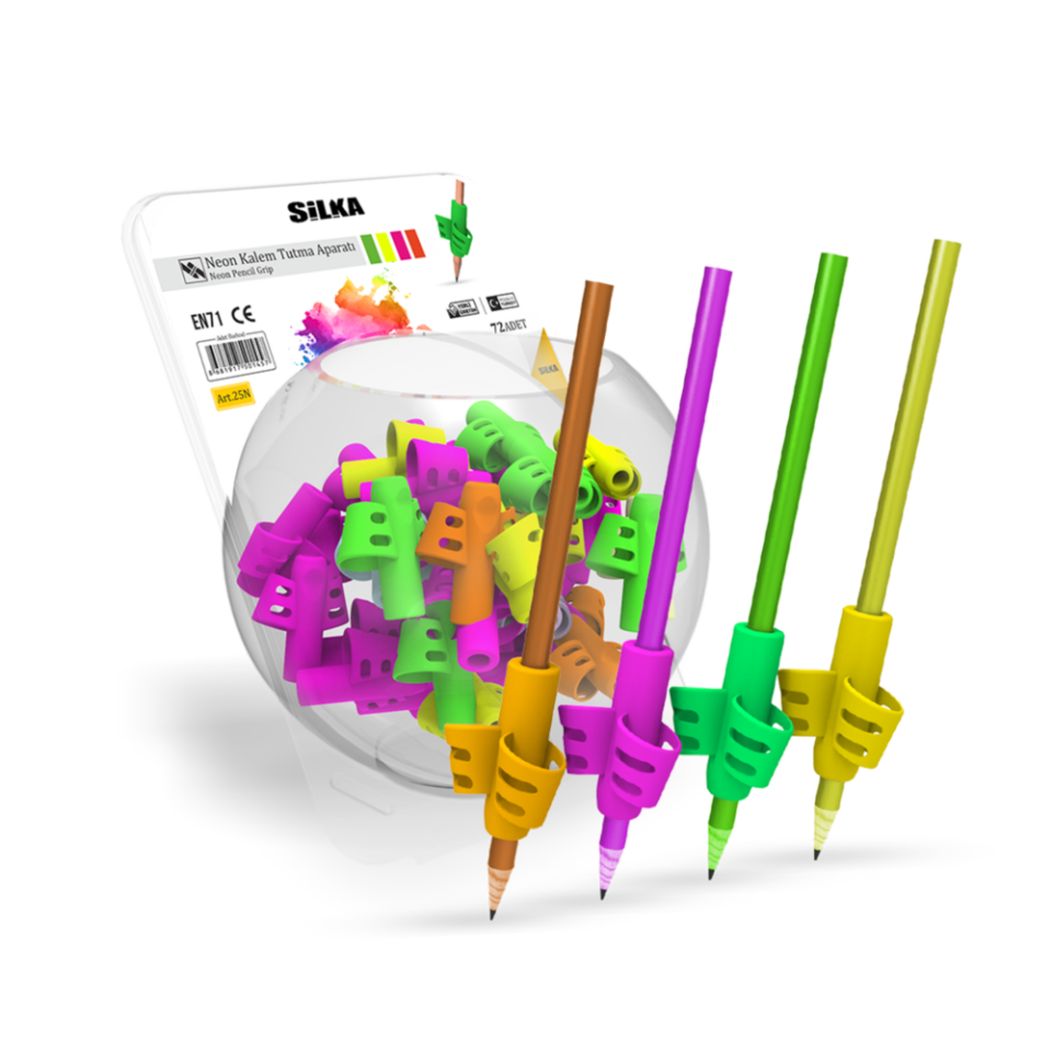 Art.25N Silka Neon Doğru Kalem Tutacağı