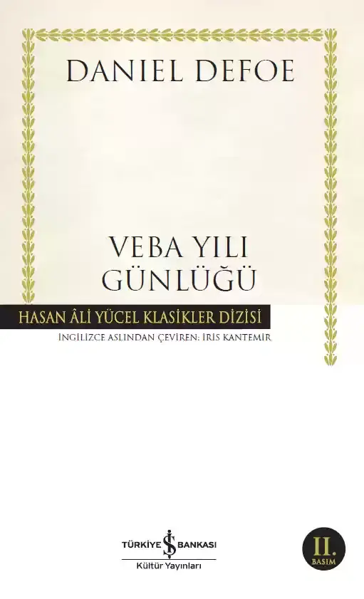 Veba Yılı Günlüğü - Ciltli