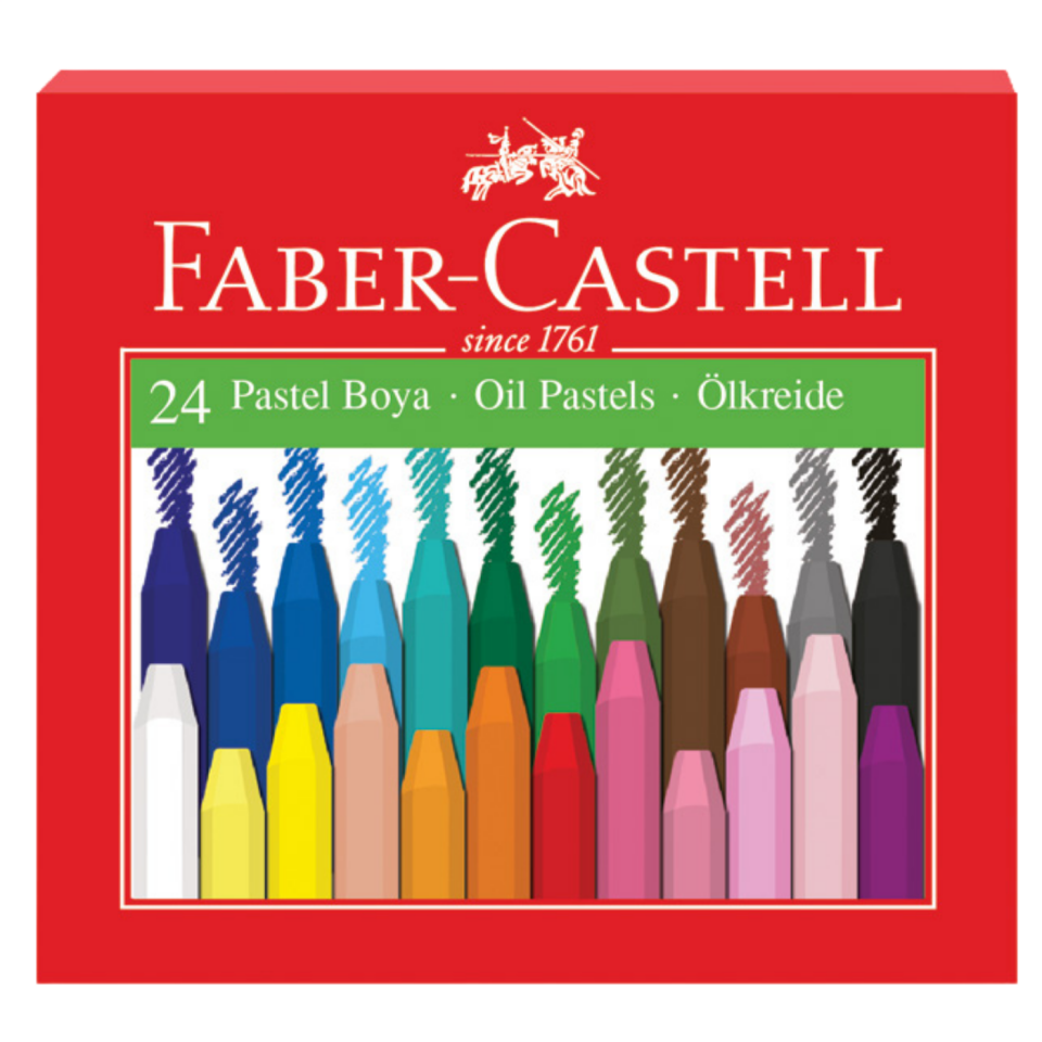 Faber Castell Pastel Boya 24 Renk Kutulu 125324