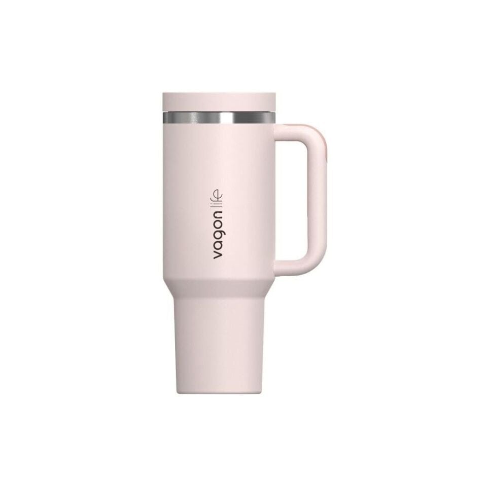 Vagonlife 1103 Çelik Termos 1200ml Pembe