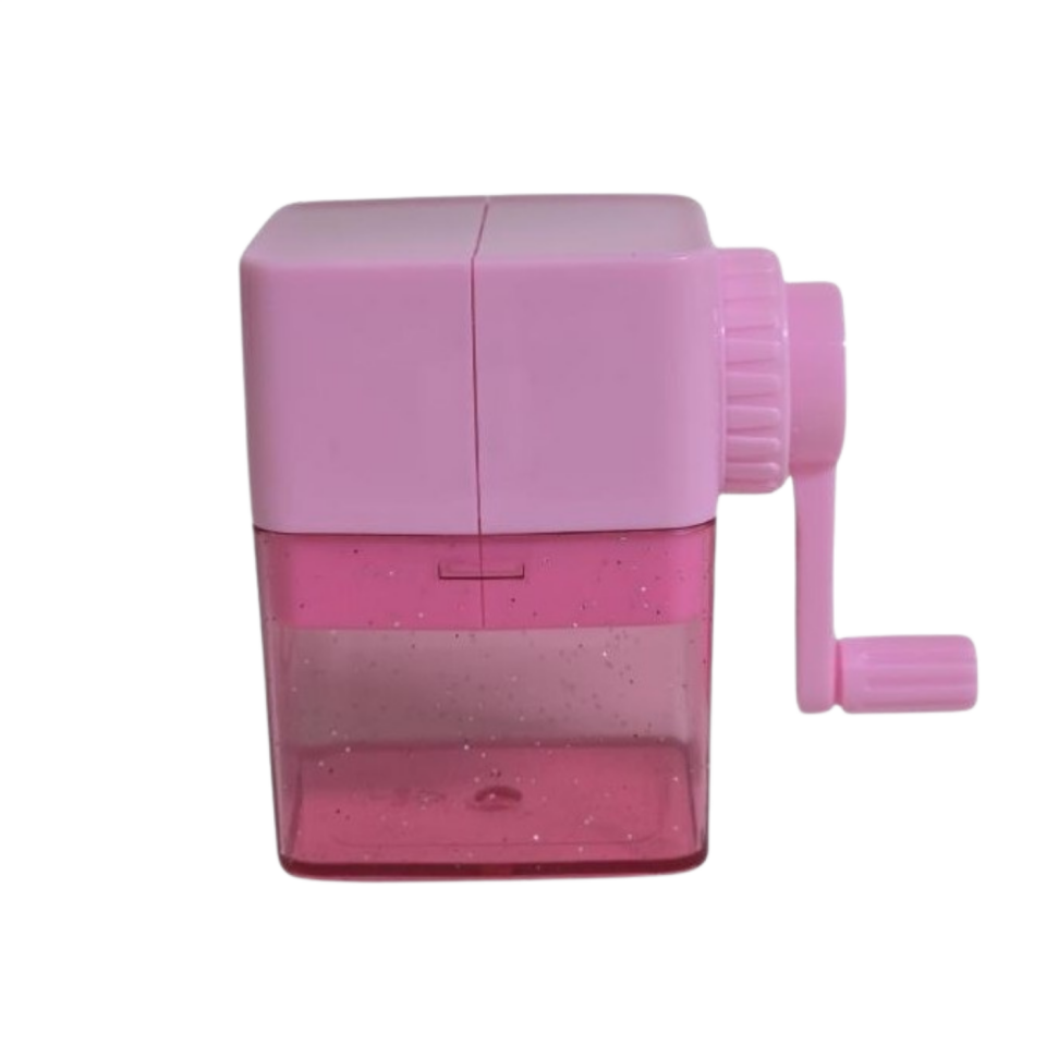 Mas 6736 Kalemtraş Kollu Masa Tipi Plastik Büyük Pembe