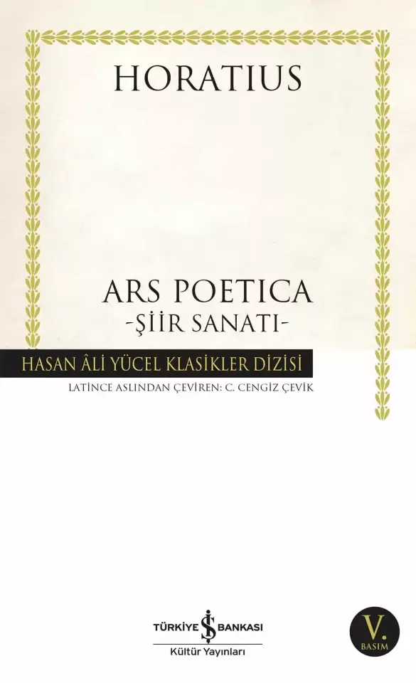 Ars Poetica –Şiir Sanatı-