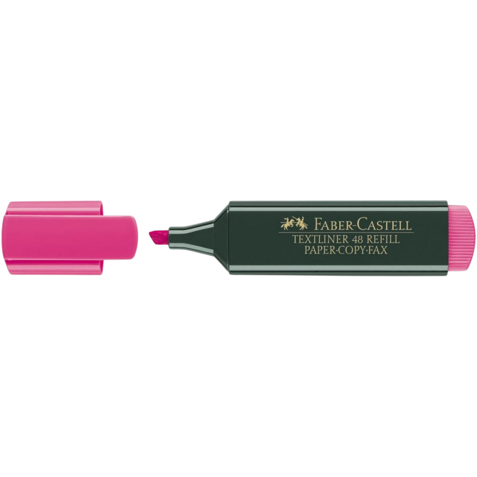 Faber Castell Fosforlu Kalem Mat Gövde Pembe 154828