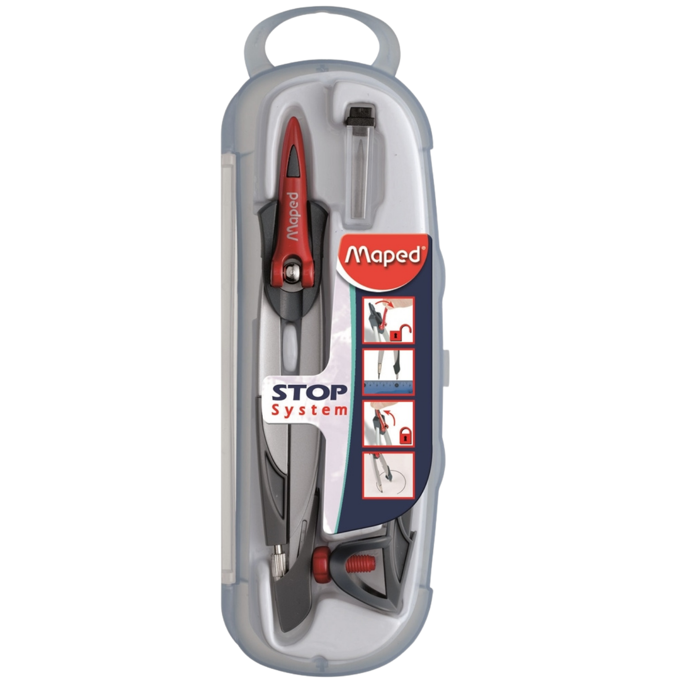 Maped 196100 Stop Sistem  3'lü Pergel Seti