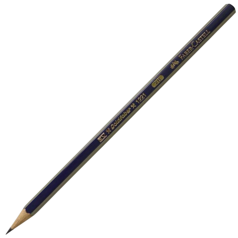 Faber Castell Goldfaber Dereceli Kurşun Kalem 2B 1221-010