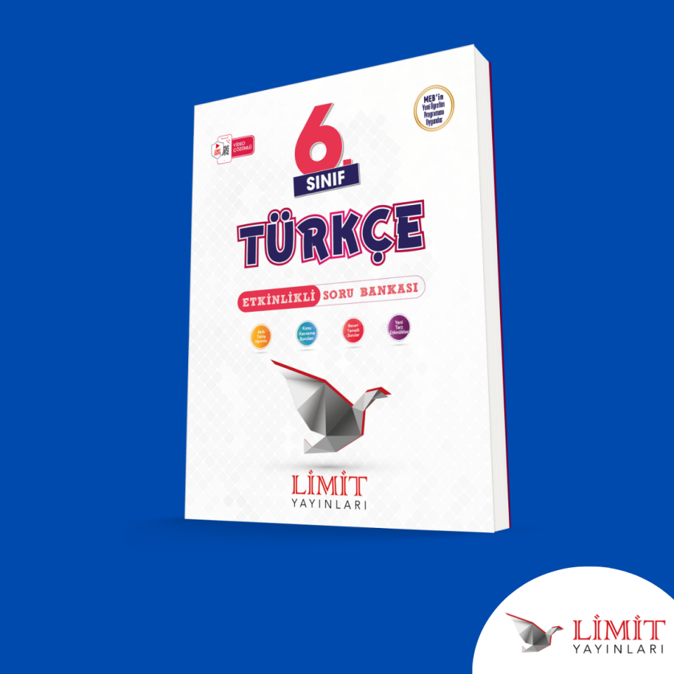 Limit Yayınları 6.Sınıf Türkçe Etkinlikli Soru Bankası