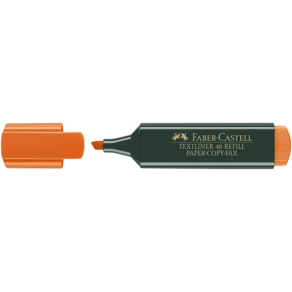 Faber Castell Fosforlu Kalem Mat Gövde Turuncu 154815