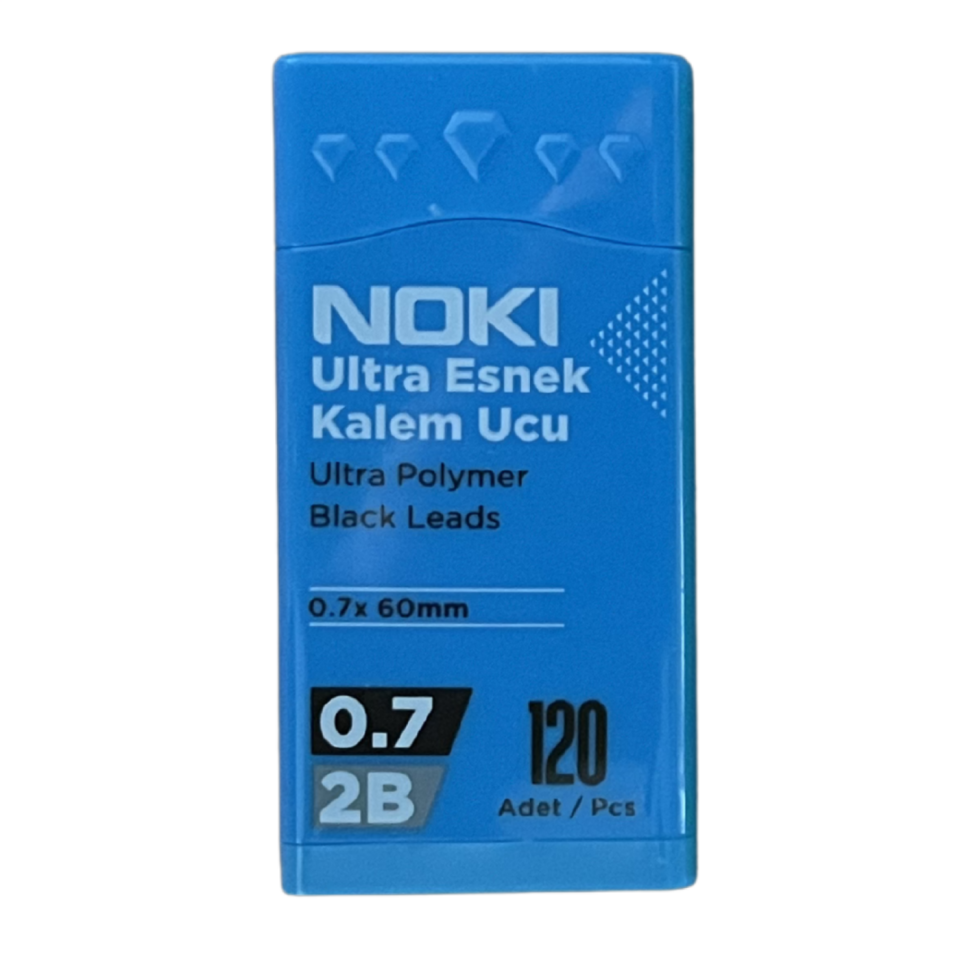 Noki 7216 Min 0.7mm 2B 60mm 120’li Mekanik Kurşun Kalem Uç Kavun