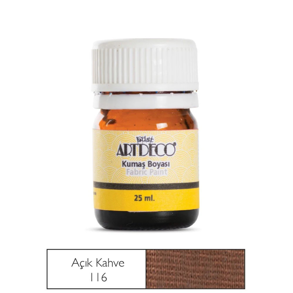  Artdeco 010A-116 Kumaş Boyası 25Ml Kahve