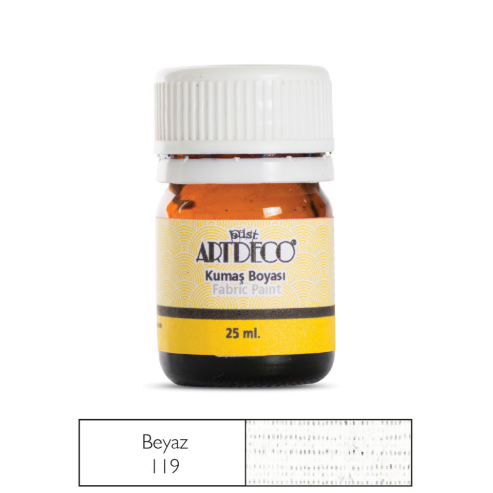  Artdeco 010A-119 Kumaş Boyası 25ml Beyaz
