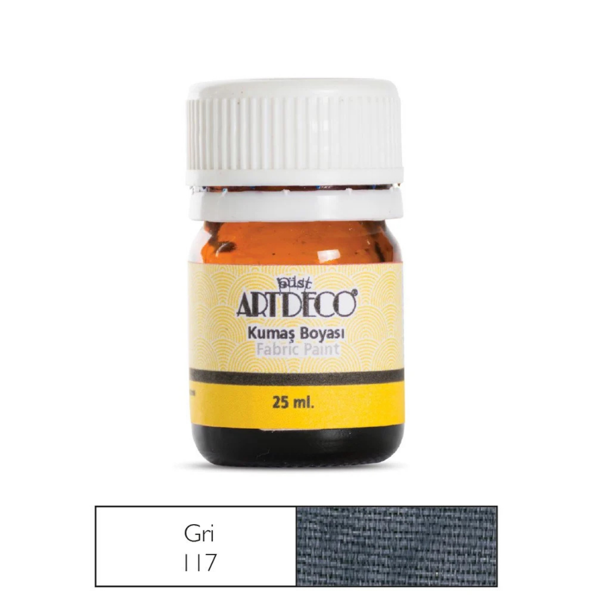  Artdeco 010A-117 Kumaş Boyası 25Ml Gri