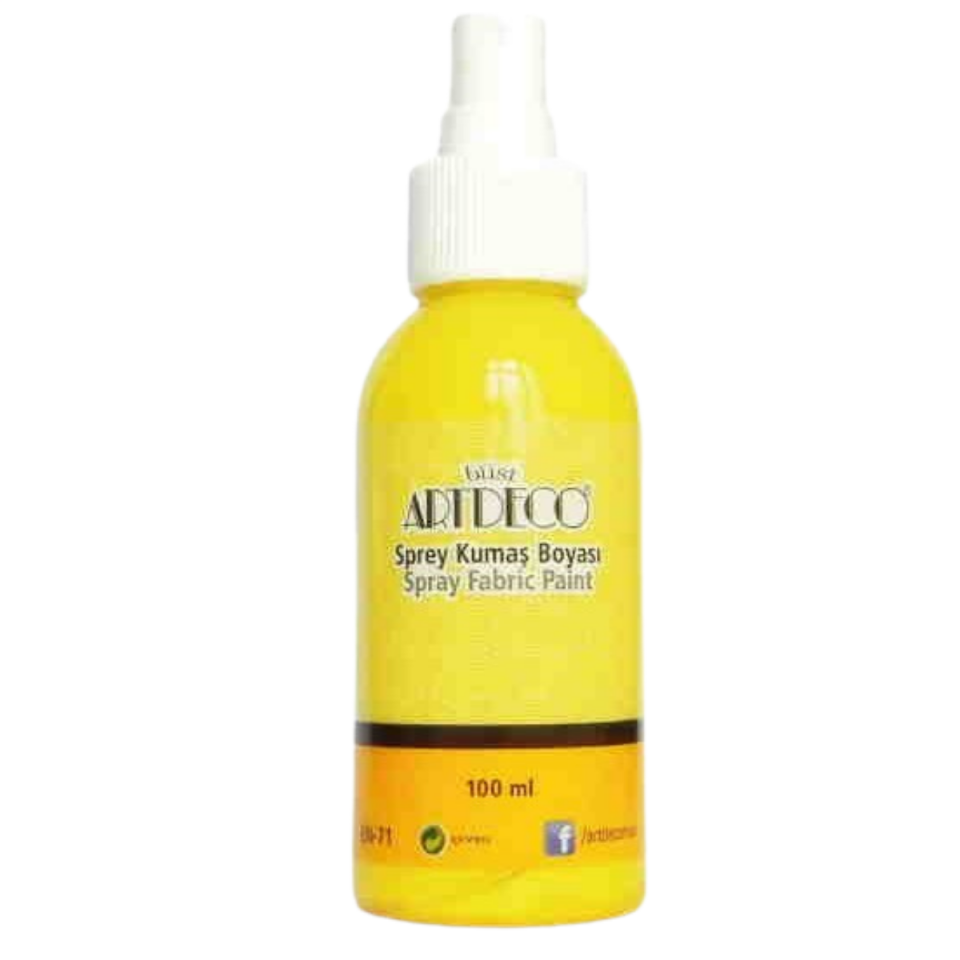  Artdeco 010D-1201 Sprey Kumaş Boyası 100Ml Sarı