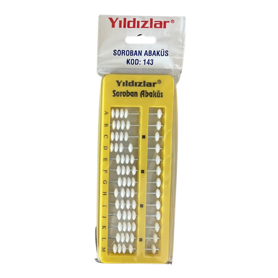 Yıldızlar 143 Soroban Abaküs Mavi