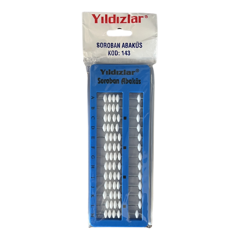 Yıldızlar 143 Soroban Abaküs Sarı