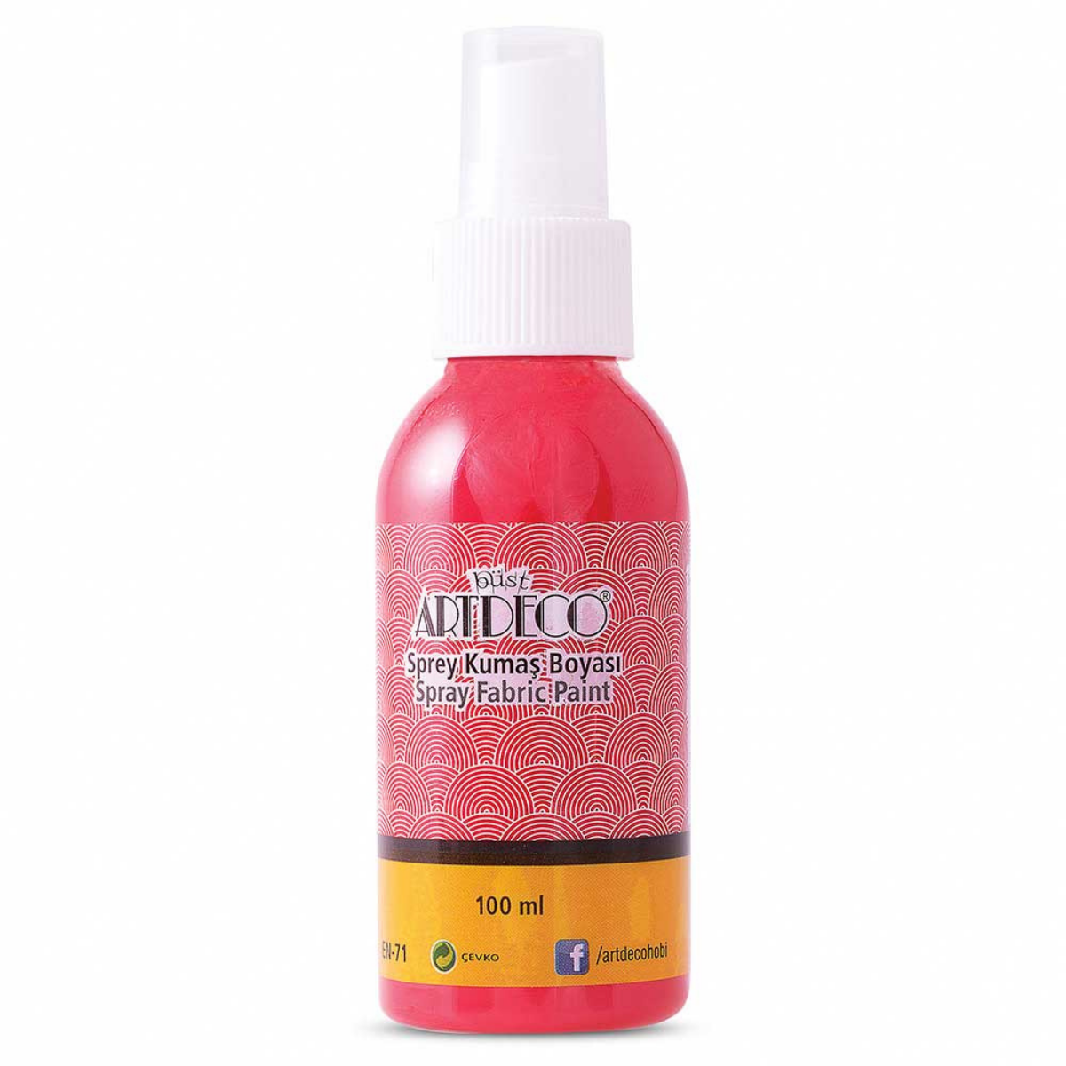  Artdeco 010D-1205 Sprey Kumaş Boyası 100Ml Kırmızı
