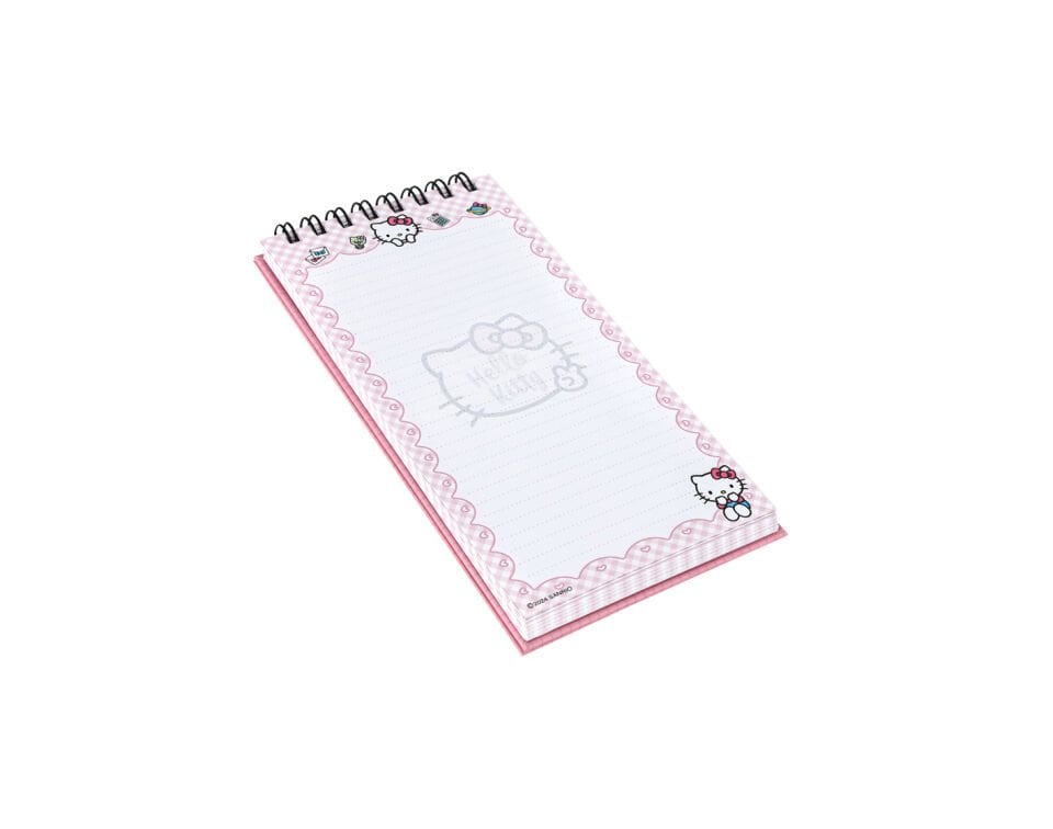 Hello Kitty Kuromi Temalı Spiralli Sert Kapaklı Bloknot 1684502-01