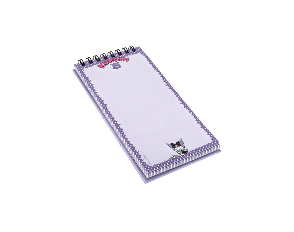 Hello Kitty Kuromi Temalı Spiralli Sert Kapaklı Bloknot 1684502-03
