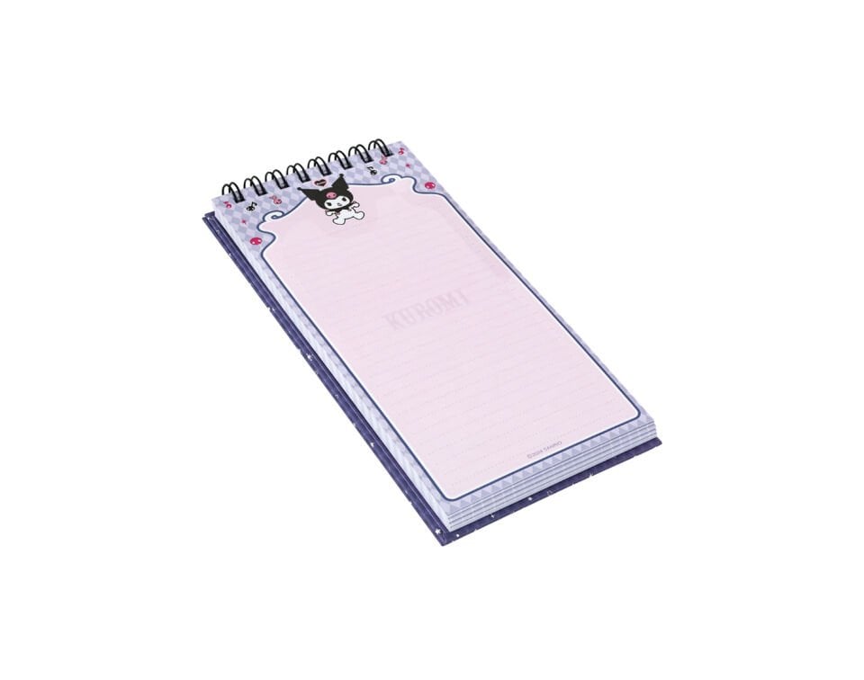 Hello Kitty Kuromi Temalı Spiralli Sert Kapaklı Bloknot 1684502-04