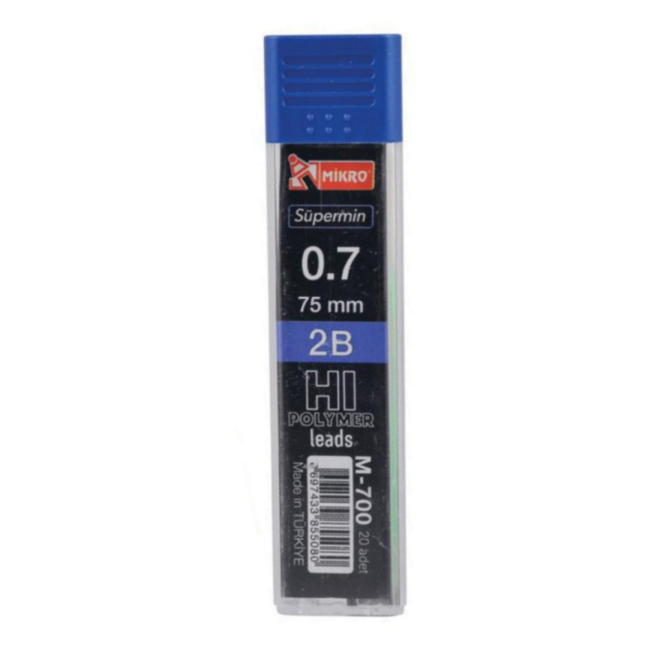 Mikro M­700 75mm 2B Versatil Kurşun Kalem Ucu 0.7mm