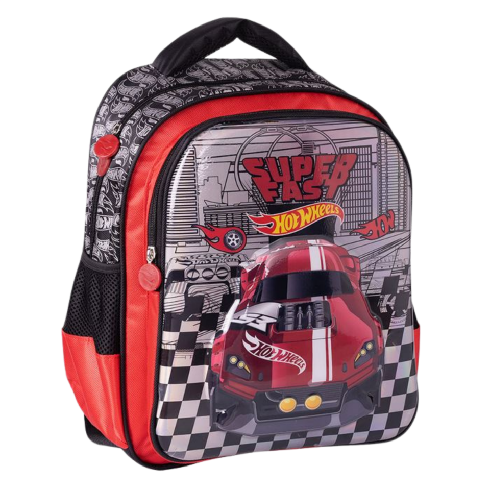 Hot Wheels Desenli Okul Çantası 2592