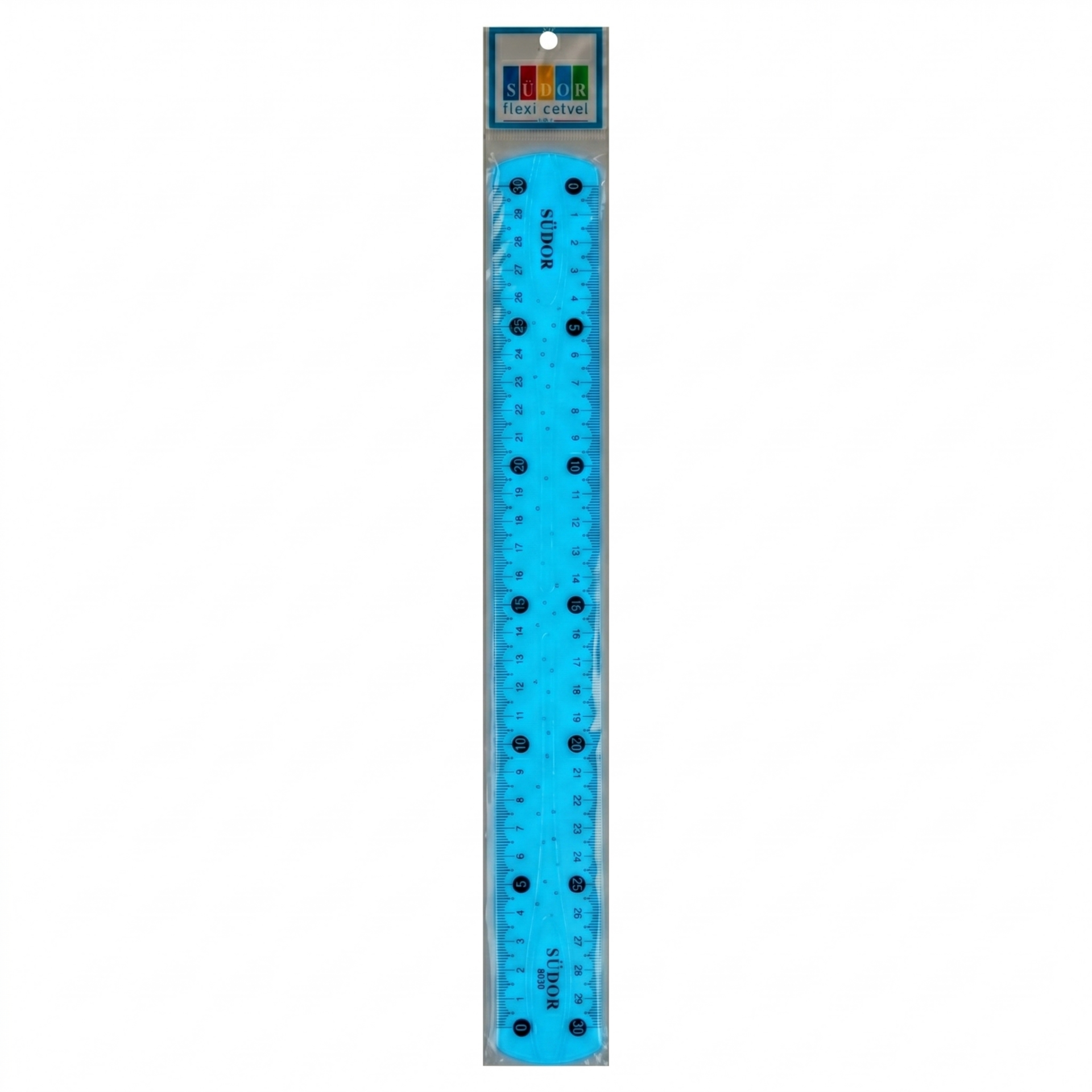 Südor Flexi Cetvel 30 cm Mavi