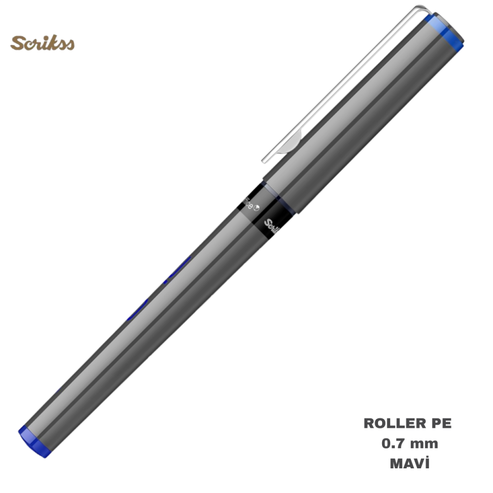SCRIKSS OFFICE PI8 0.7 Mm Roller Mavi