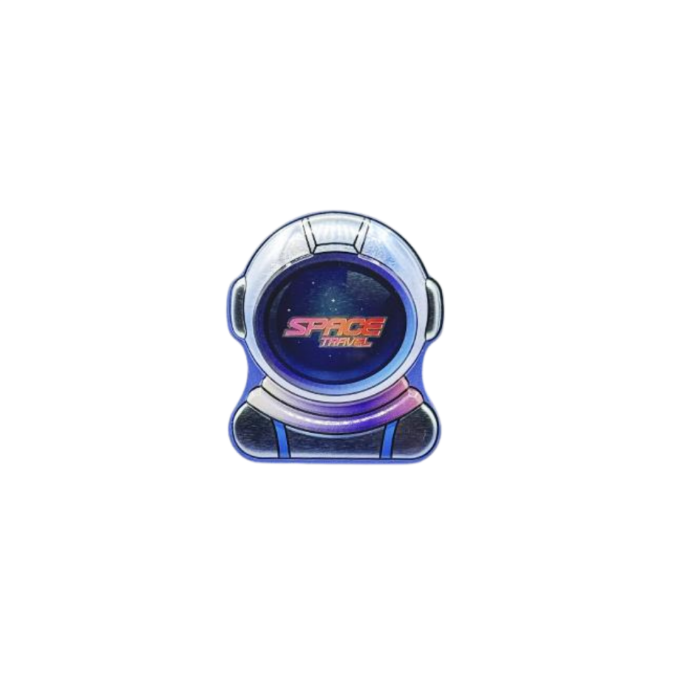 Mikro  Mk­8399  Çiftli  Metal Kalemtraş  Space  Travel