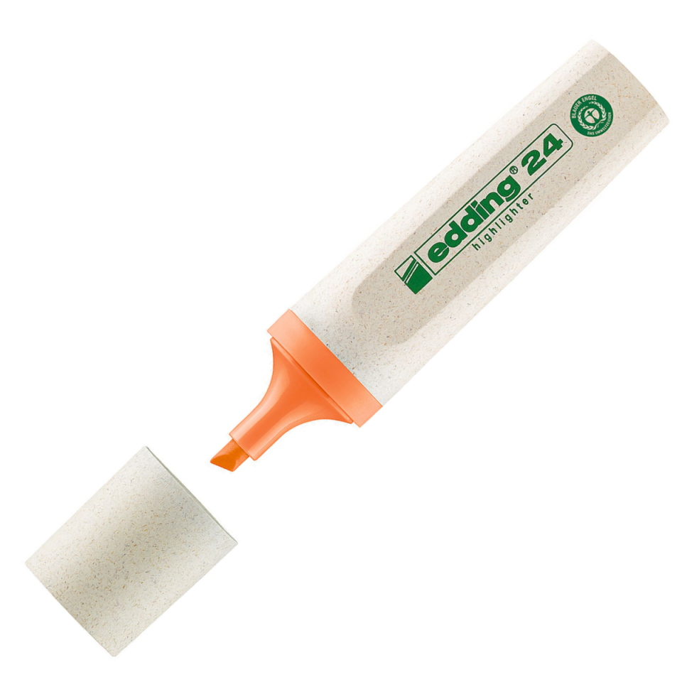 Edding 24 Fosforlu Kalem Ecoline Turuncu