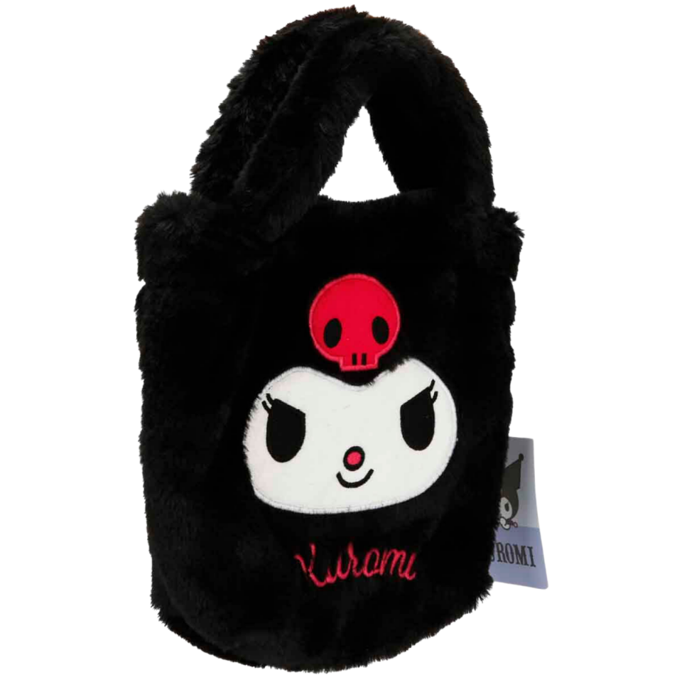 Kuromi Siyah Peluş El Çantası 3021