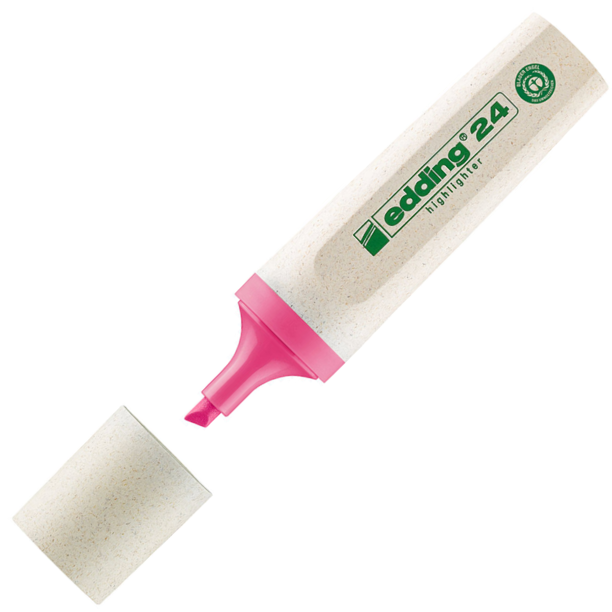 Edding 24 Fosforlu Kalem Ecoline Pembe
