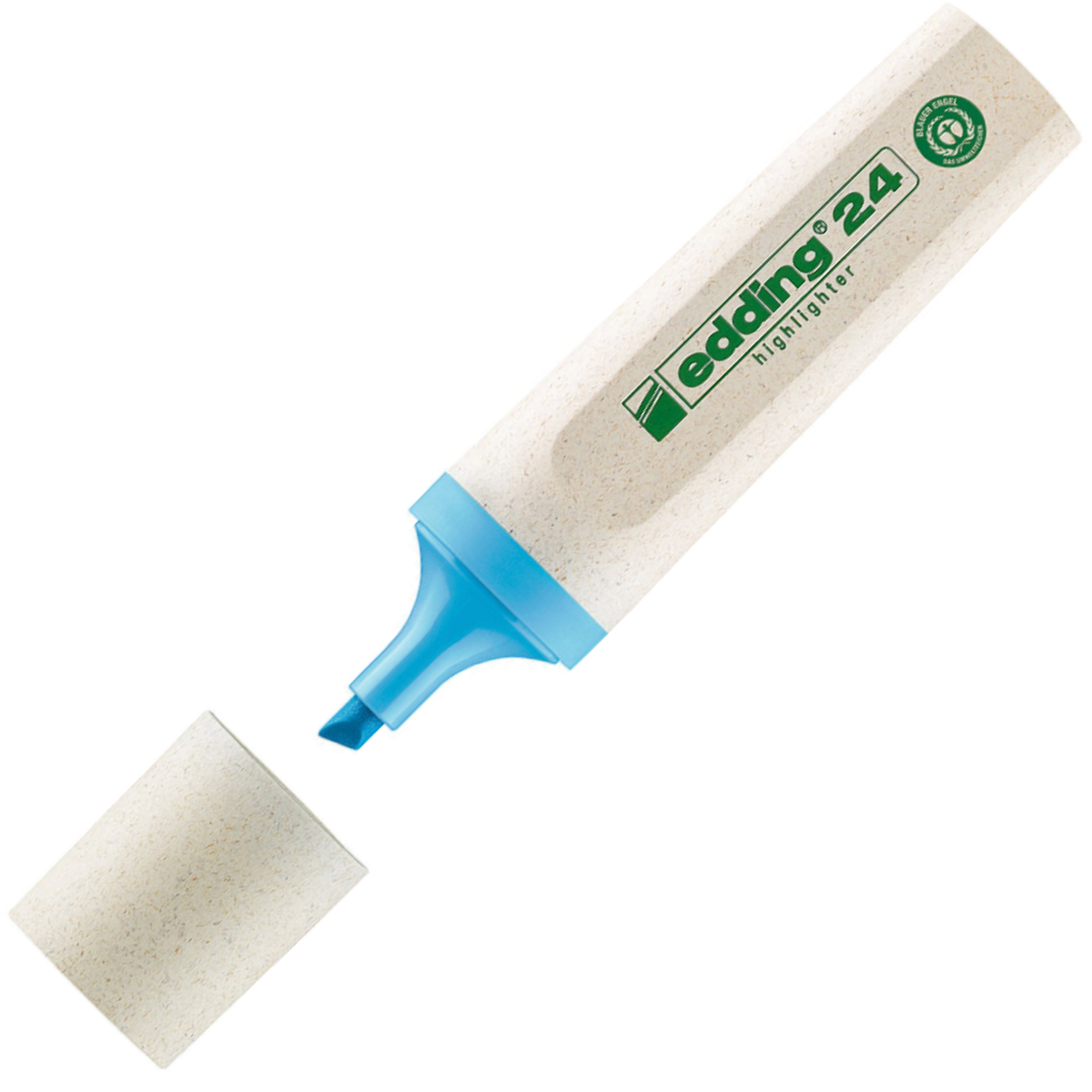 Edding 24 Ecoline Fosforlu Kalem Mavi