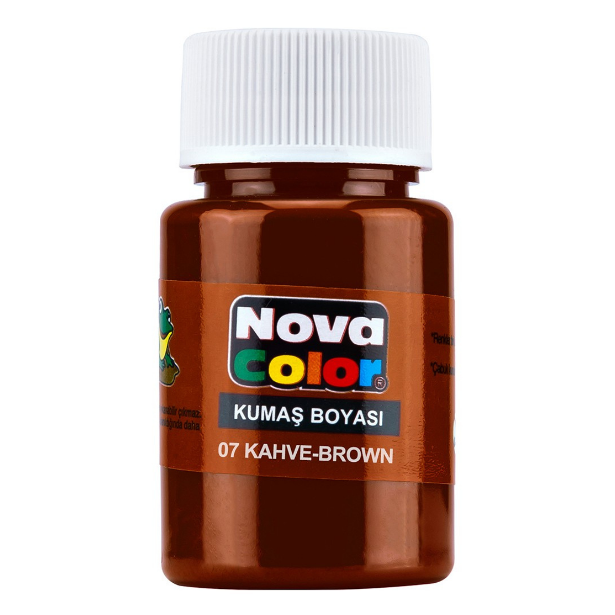   Nova Color Nc-165 Kumaş Boyası Şişe Kahverengi