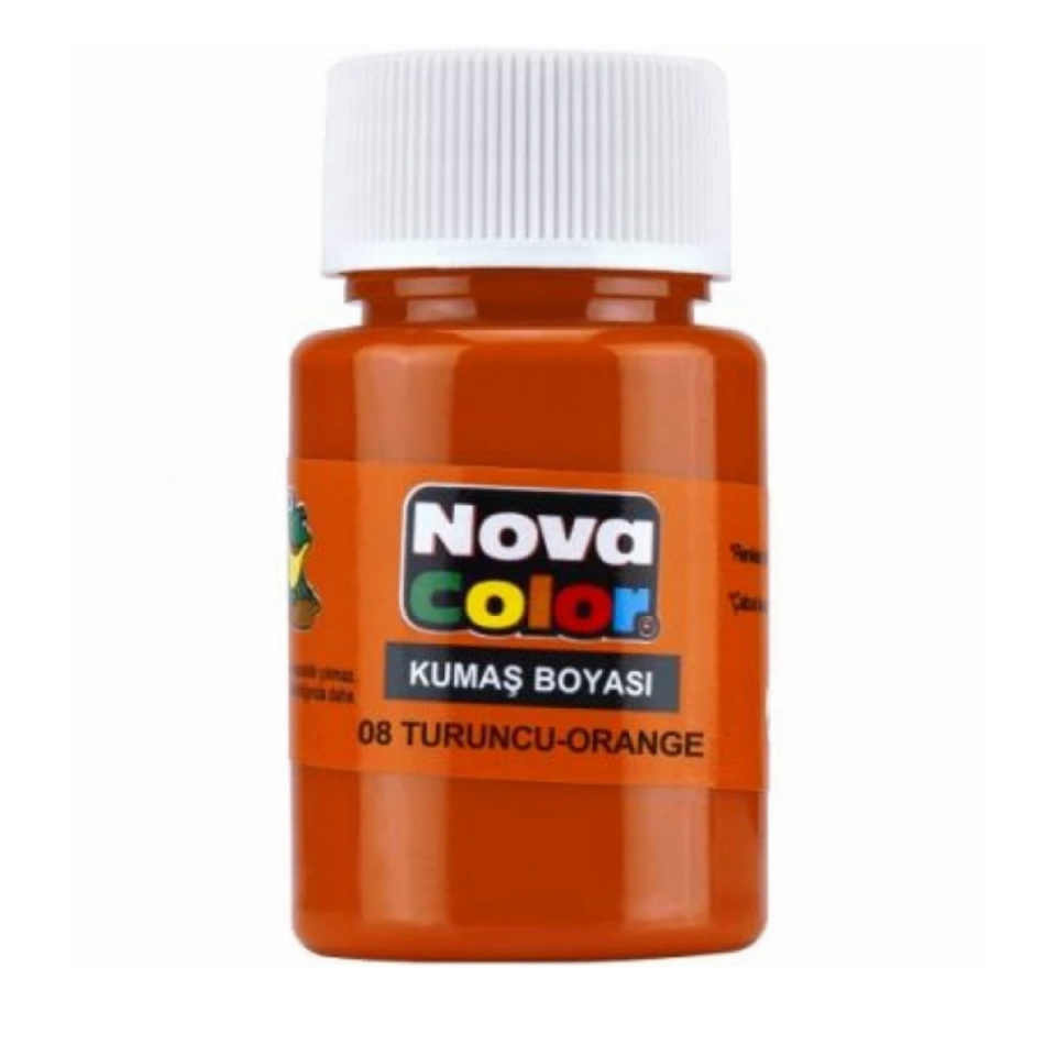  Nova Color Nc-166 Kumaş Boyası Şişe Turuncu