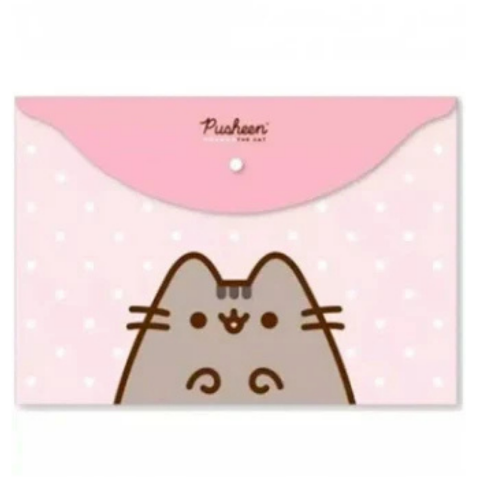 Keskin 120770­10 A4 Çıtçıtlı Dosya Pls Pusheen