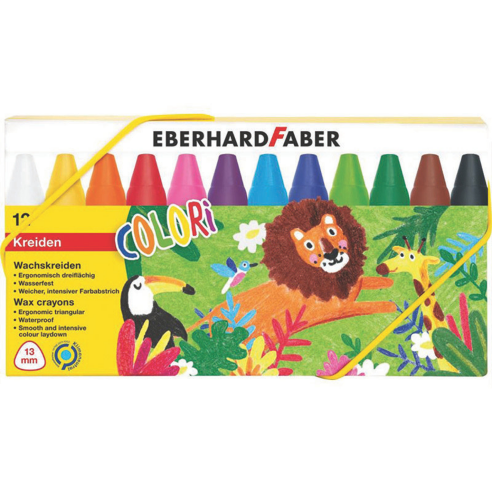 Eberhard Faber Colori Üçgen Pastel 12 Renk