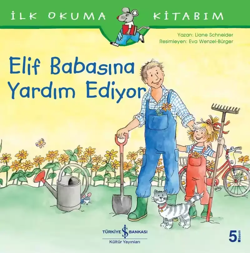 Elif Babasına Yardım Ediyor