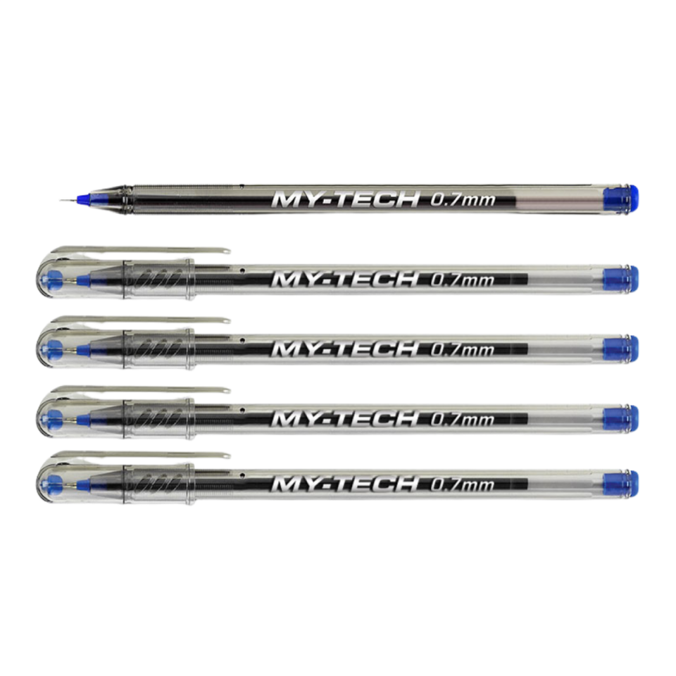 Pensan My-Tech 0.7 Tükenmez Kalem Mavi 5'li Set