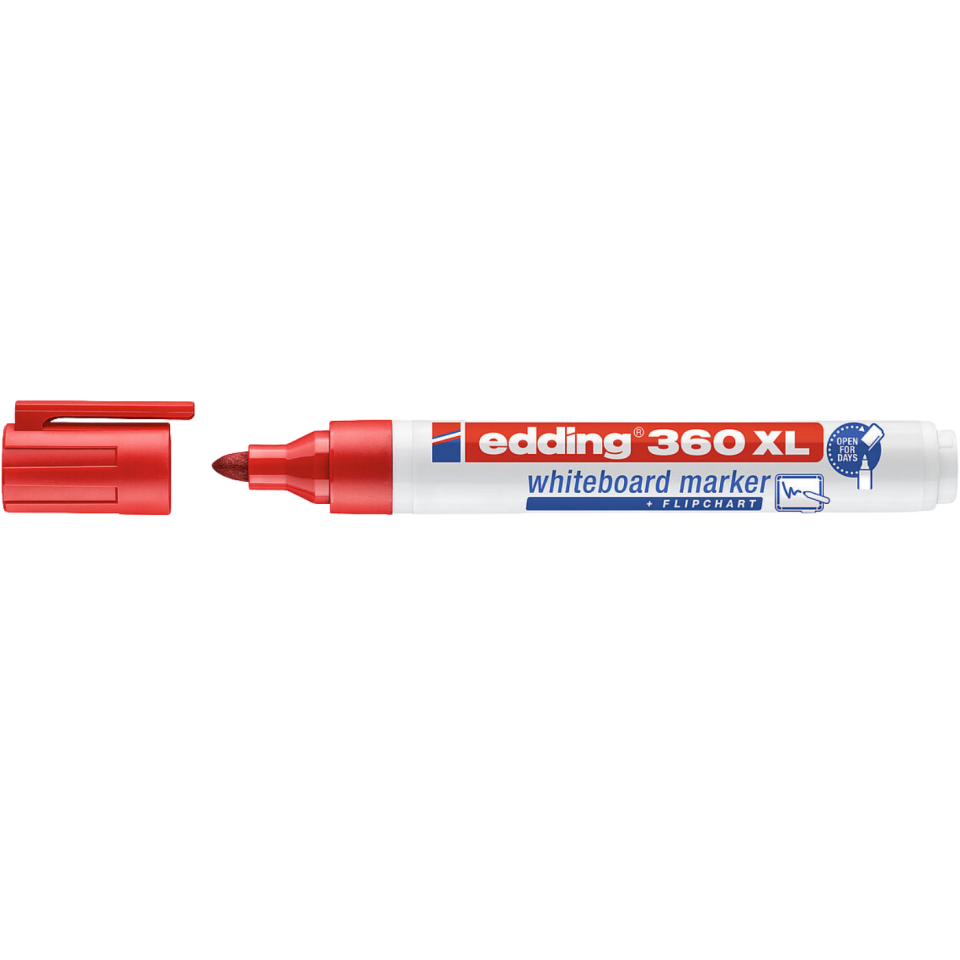 Edding Beyaz Tahta Kalemi 360 XL-002 Kırmızı