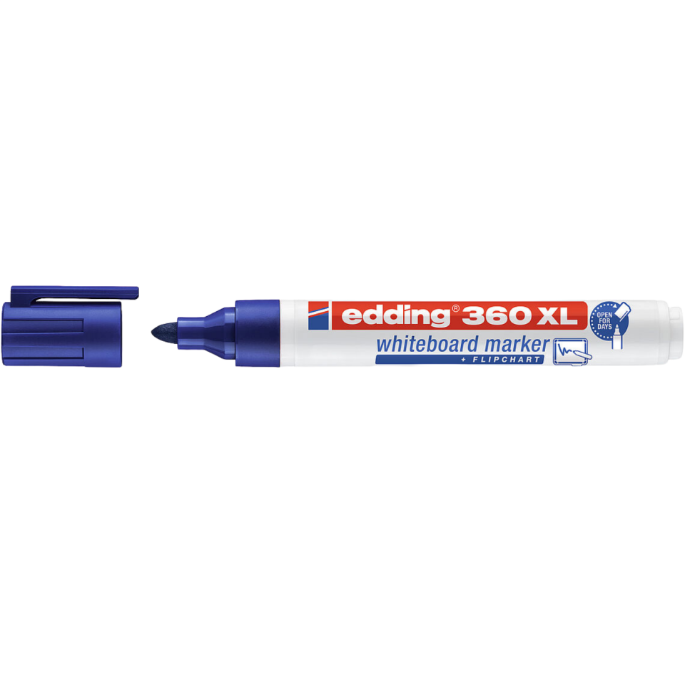 Edding Beyaz Tahta Kalemi 360 XL-003 Mavi