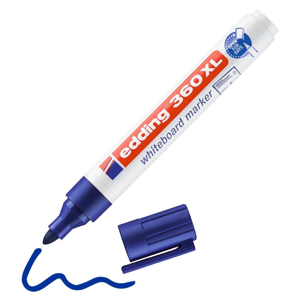 Edding Beyaz Tahta Kalemi 360 XL-003 Mavi