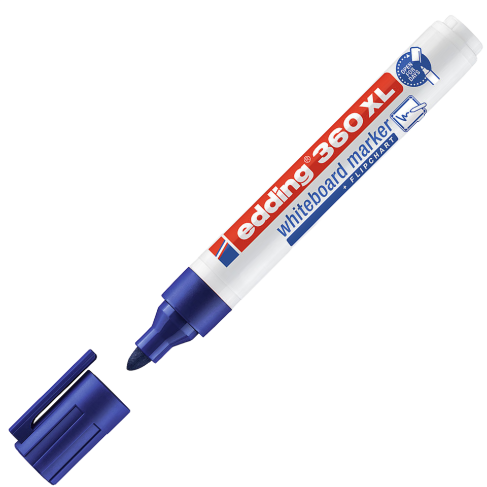 Edding Beyaz Tahta Kalemi 360 XL-003 Mavi