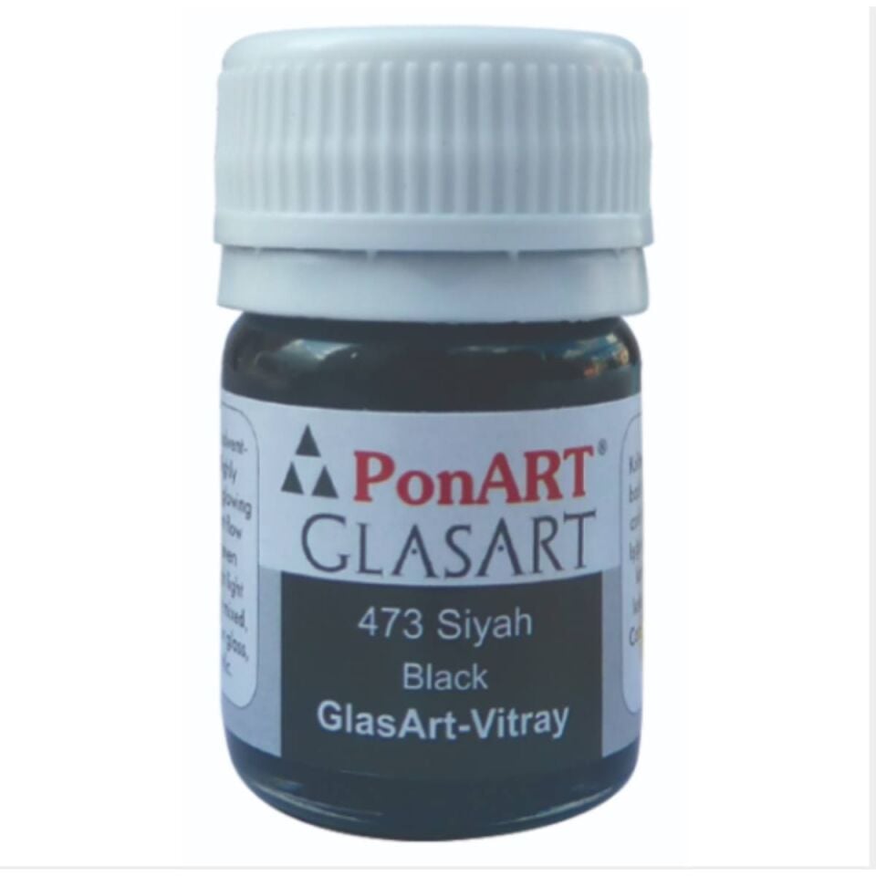 Ponart Pga20-473 Glass Art 20ml Siyah