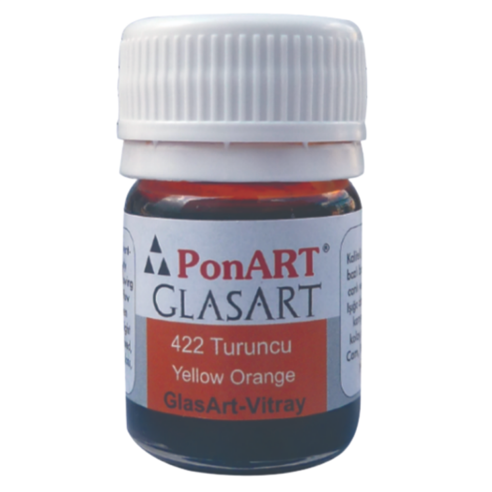 Ponart Pga20-422 Glass Art 20ml Turuncu