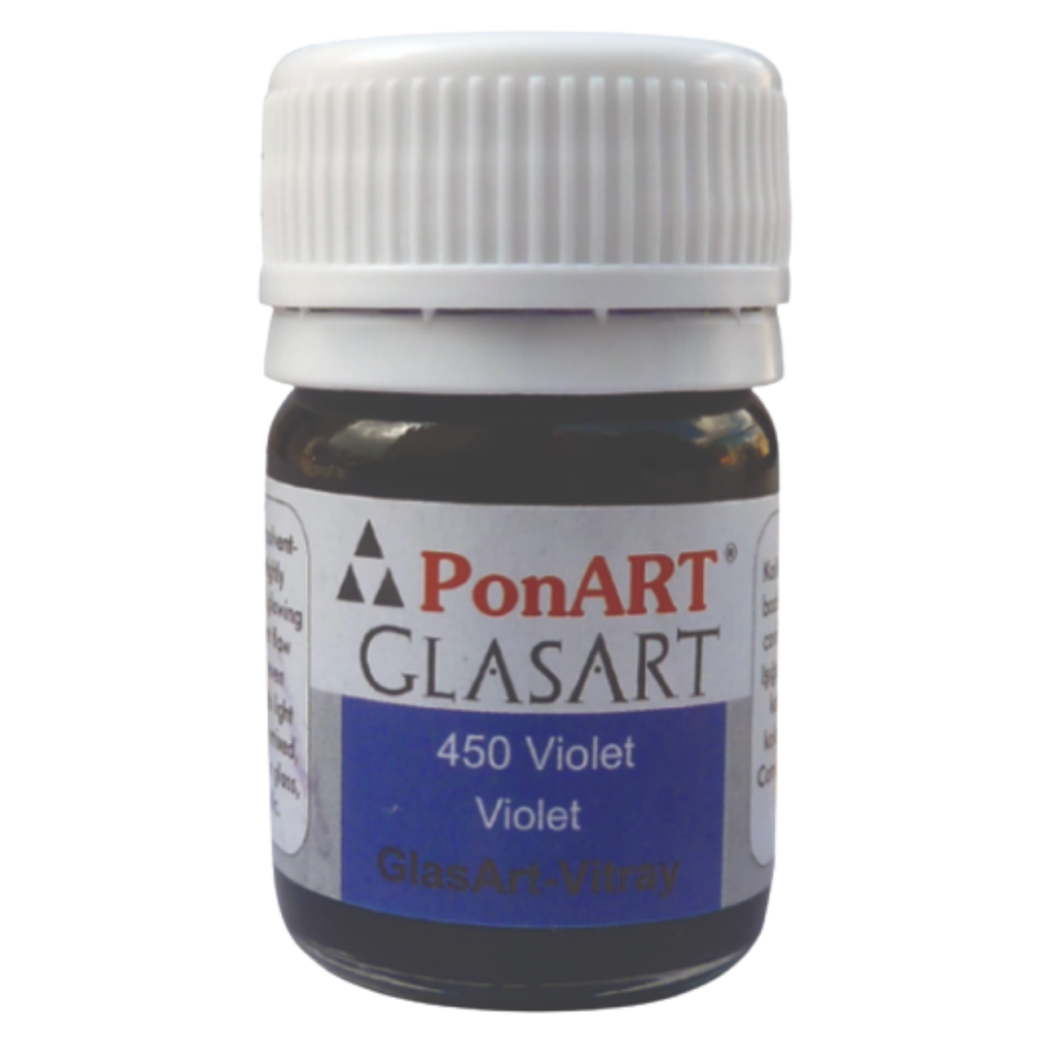 Ponart Pga20-450 Glass Art 20ml Violet