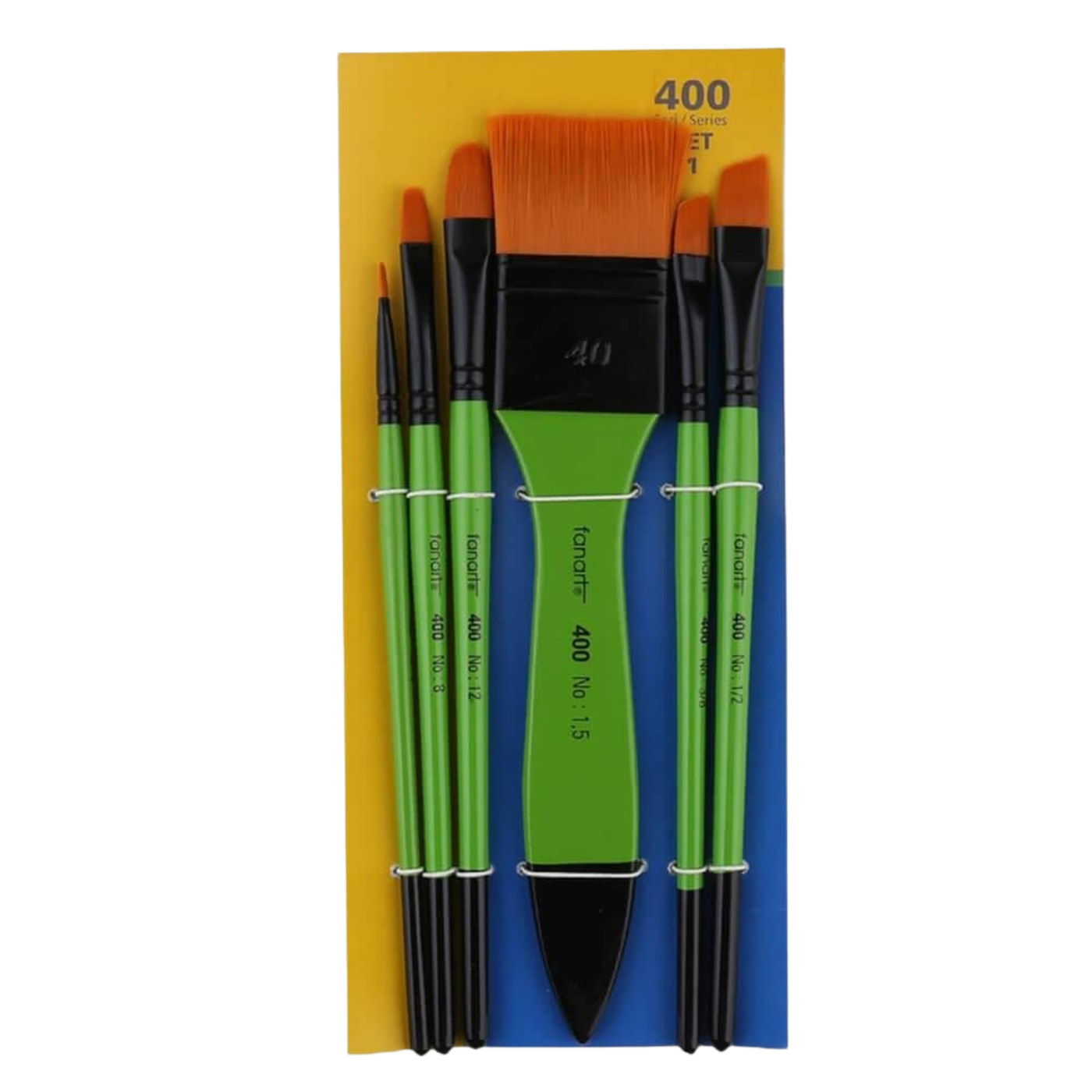 Fanart 7400­S1 Academy 400 Seri Fırça  6'lı  No:1