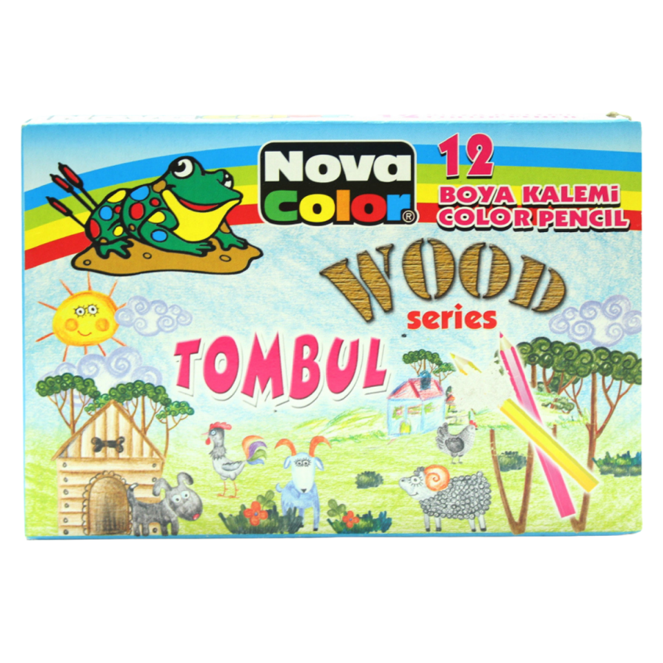 Nova Color Nc­405 Kuru boya Tombul  1/2  Boy  12Li