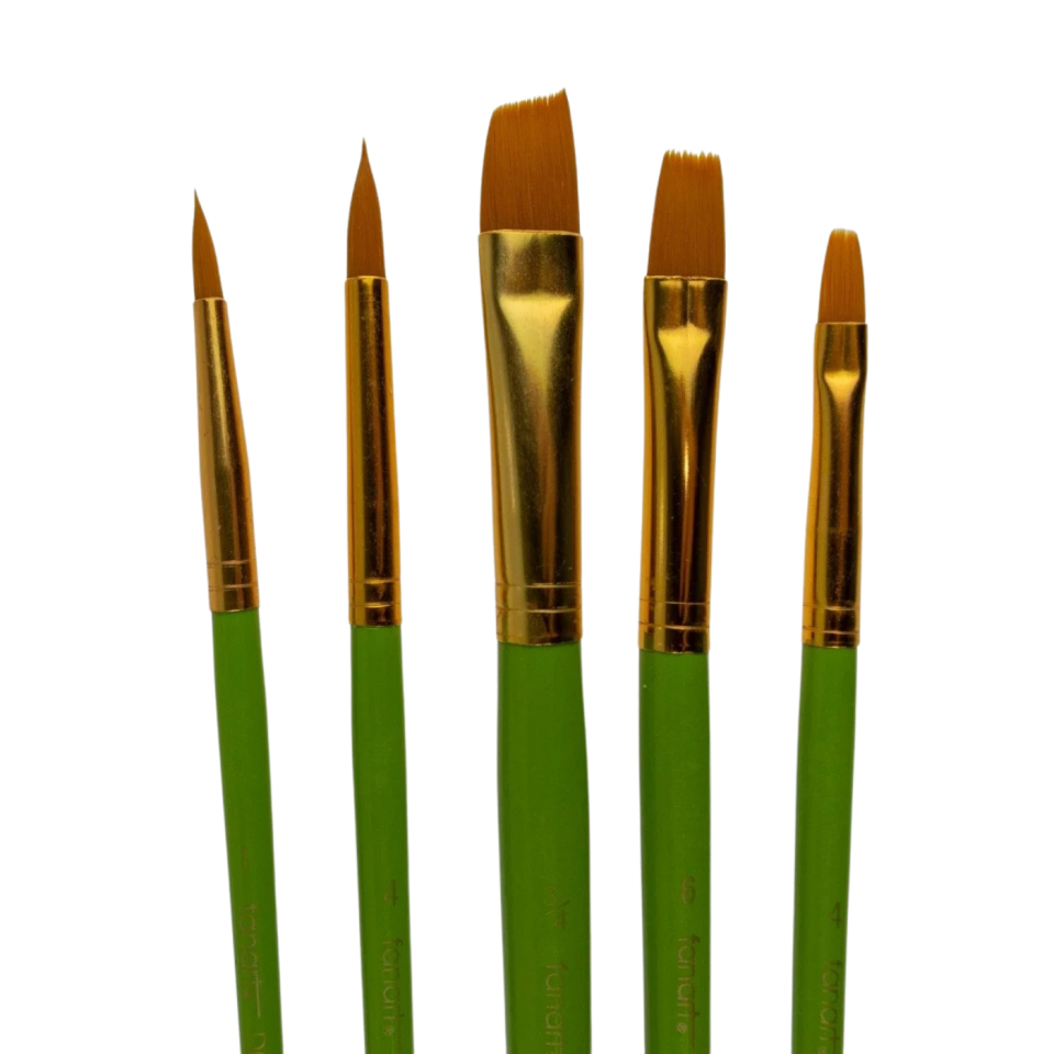 Fanart 7500­S6 Academy 500 Seri Fırça Seti 5'li No:6